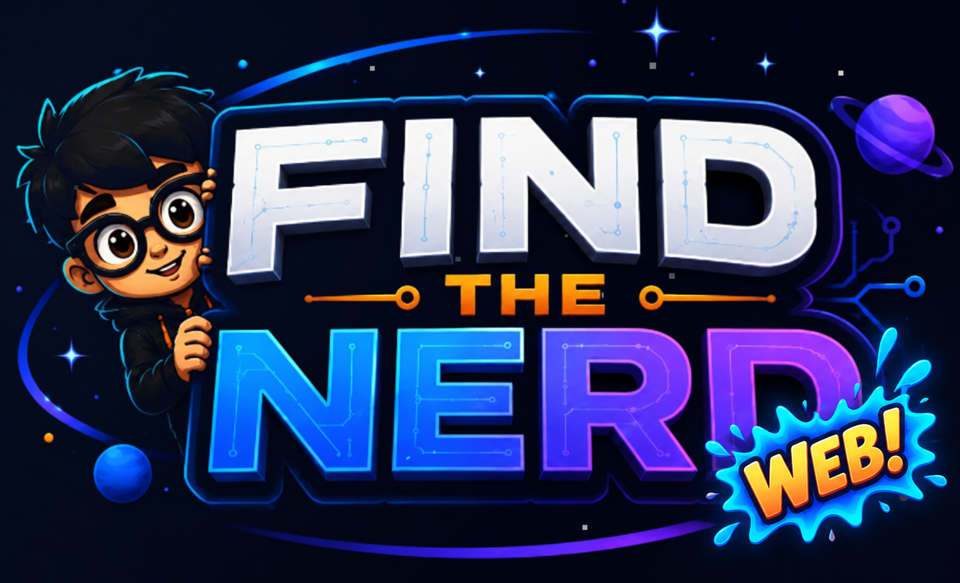 Find the Nerd Web title artwork